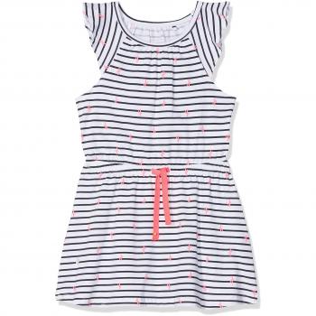 NAME IT Nmfderla Capsl Dress, Vestido para Bebés, Blanco
