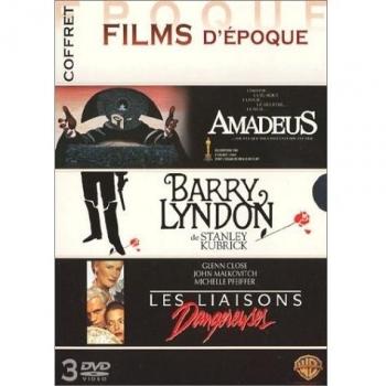 Coffret films d'époque - Amadeus + Barry Lyndon + Les liaisons dangereuses [Francia] [DVD]