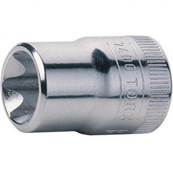 Bahco SB6700TORX-E8 - Vasos 1/4, E8 Clip