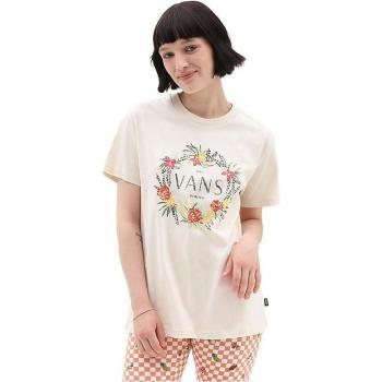 Camiseta de Manga Corta Mujer Vans Wreath Of Flowers Bff Tee-B