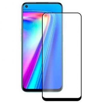 Protector de Pantalla Cristal Templado Negro 2.5D para Realme 7 Pro