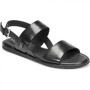 Sandalia Mujer Clarks Karsea Strap en Piel Negra