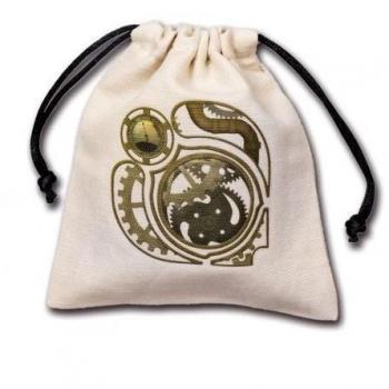 Bolsa de dados Steampunk beige