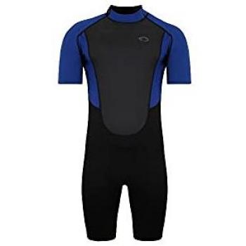 Typhoon Traje Corto Storm 3 2-3 Mm - Traje de neopreno corto, grosor de 2-3 mm, modelo Storm 3, color negro y azul nocturno, talla XL