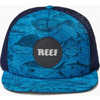 Reef Sea Hat Blue - Easy Stretch - Unisex