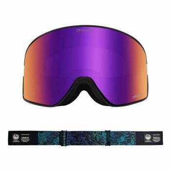 Gafas de Esquí Snowboard Dragon Alliance Pxv2 Lumalens Midnight Negro Gris