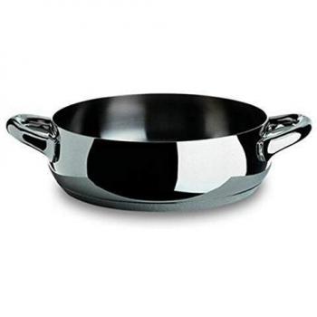 Alessi Mami SG102/24 - Cacerola baja de acero inoxidable