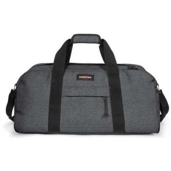 Eastpak Station + Travel Duffle Bag - Black Denim, 58L Capacity