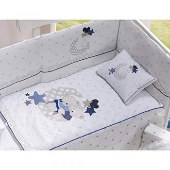 INTERBABY - Coordinado Cuna Amorosos Azul