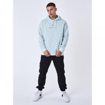 Labyrinth Hoodie Ice Blue by Project X Paris