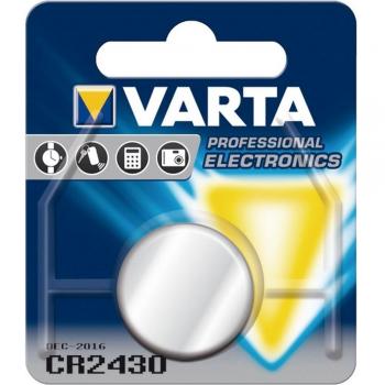 Varta pila de botón CR 2430, Capacidad 280 mAh