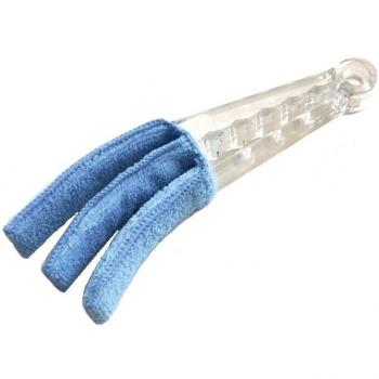 Rayen 2004 - Limpia persianas venecianas con pinza doble 100% microfibra y lavable