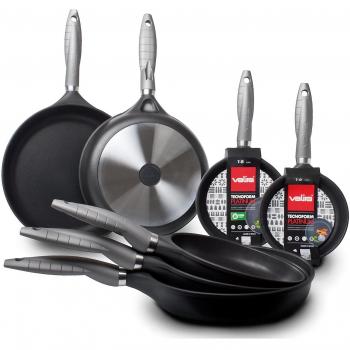 Valira Origen - Sartén premium de 16 cm hecha en España, aluminio fundido con antiadherente reforzado, no apta para inducción