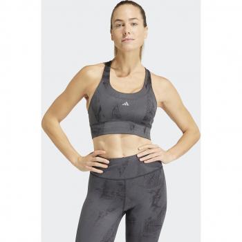 Top de mujer Run Pocket Medium-Support AOP Iteration adidas