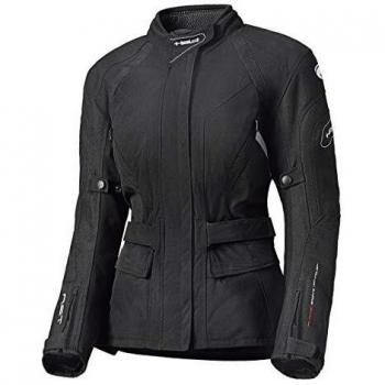 Held Shane - Chaqueta de motorista para mujer, color negro, talla S