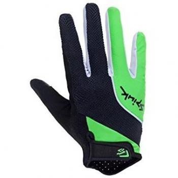 Spiuk XP Long Guantes Largos, Hombre, Negro/Verde, S
