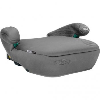 Asalvo - Booster alzafix r129 con isofix gris