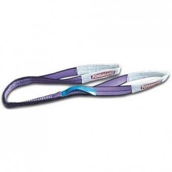 PONSA. 1t - 2m Eslinga Tubular/Redonda Violeta de Poliéster de Alta Tenacidad, de 1000kg de Resistencia y 2m lineales