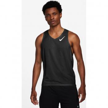 Camiseta de running Nike AeroSwift Dri-FIT ADV para hombre - Negro (XL)