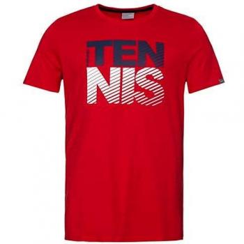 Head Club Chris M Camisetas, Hombre, Rojo, Small