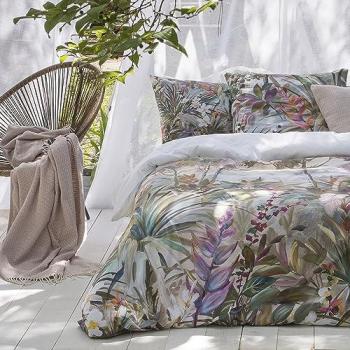 ETHERE MAISON - Funda nórdica Orotava, algodón 200 hilos, cierre con botones, tamaño 150x220 cm para cama de 90 cm