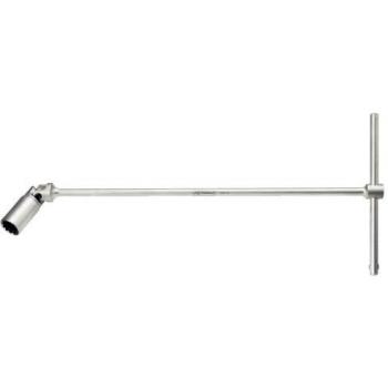 KS Tools 517.1131 Llave para bujías con mango en T 14 x 500 mm L