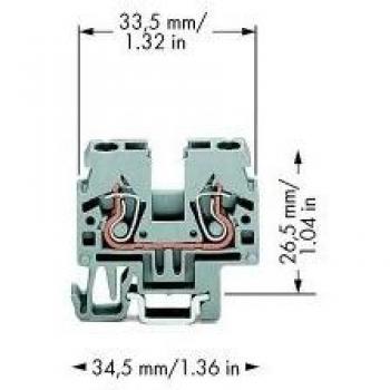 Wago 870-911 bloque para terminal eléctrica - Electrical terminal block