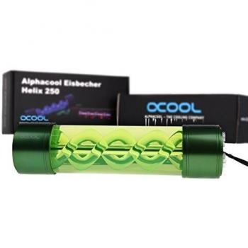 Alphacool Eisbecher Helix 250mm Helix,transparent gn | 1013296