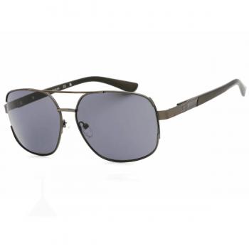 Gafas de sol Guess Hombre GF0227-5901B, diseño moderno, montura de acetato, lentes polarizados, protección UV400, color negro con detalles en dorado