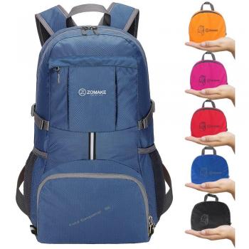 ZOMAKE 35L Mochila Plegable Ligera - Mochilas de Senderismo Pequeña Mochila Para Hombre Mujer Viaje Trekking Deporte