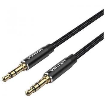 Cable Estéreo Vention BAWBH Jack 3.5 Macho - Jack 3.5 Macho 2m Negro