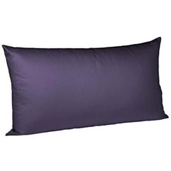 Fleuresse Colours - Funda de algodón con cremallera para almohada