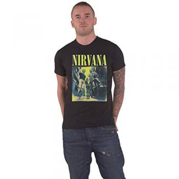 Nirvana Kings of The Street Black T-Shirt XL 100% Cotton Jersey