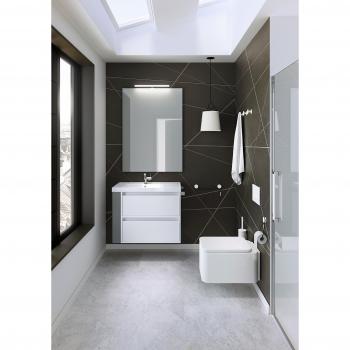 Portarrollo Bath+ Diabolo blanco + cuerda negra