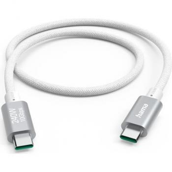 Cable USB-C 1.5m 240W USB 3.2 Gen 2 Blanco