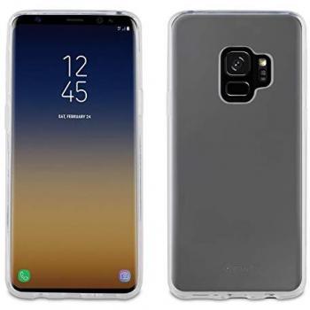 Muvit MUCRS0131 - Funda Crystal Soft Transparente para Samsung Galaxy S9