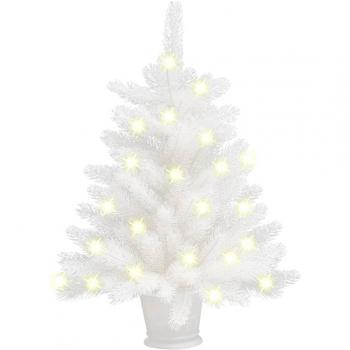 65 cm White LED Pre-lit Artificial Christmas Tree