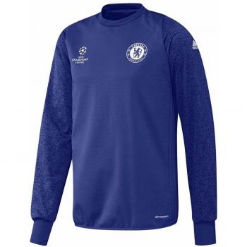 adidas Chelsea FC EU TRG Top - Sudadera  para hombre, color azul, talla L