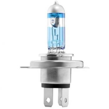 Lámparas Halógenas Bosch H4 Plus 200 Gigalight 60/55W P43t, Paquete de 2 Lámparas, 200% Más Luz, Recambio de Luces para Coche, Compatible