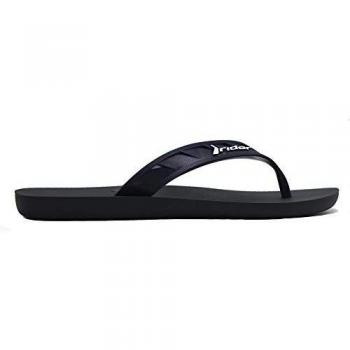 Rider Strike AD, Chanclas Hombre, Black/Blue, 45 EU