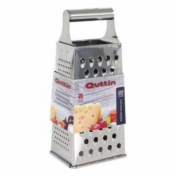 Rallador Multiusos de Acero Inoxidable con 4 Caras y Diseño Práctico Quttin