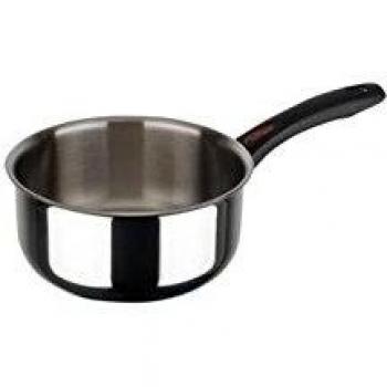 Metaltex Cazo Acero-INOX Forma m/baquelita 14Øcm, Gris, 14 cm