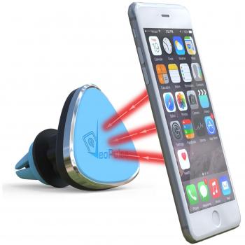 Soporte telefónico imantado para coche VeoPulse para rejilla de ventilación - universal: compatible con todos los Smartphones