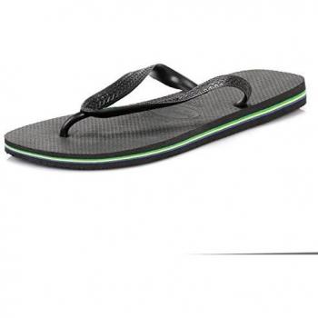 Havaianas - Chanclas de dedo unisex Brasil FC Negro 4000032-0090