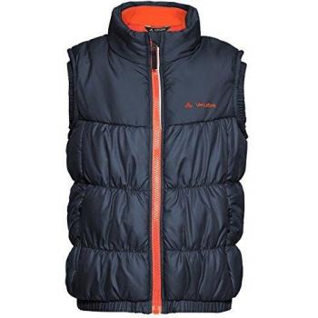 VAUDE Chaleco aislante Racoon para niños unisex, Unisex niños, Chaqueta, 40612, Eclipse, 104