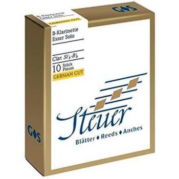 Steuer Esser Solo White Line Bb Clarinet Reeds Strength 2.5 - Box of 10
