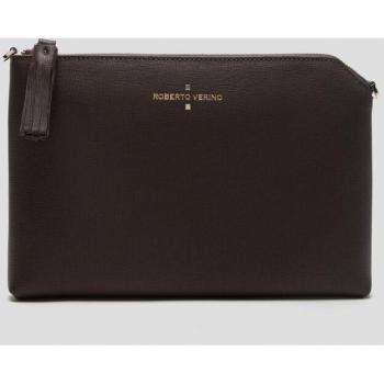 Bolso de mano transformable de piel con cierre de cremallera y diseño Clutch Lisa para mujer - Roberto Verino