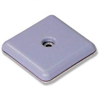 Brinox B77600G Deslizadores para Muebles, Gris, 54 x 54 mm, Set de 2 Piezas