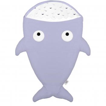 Baby Bites Original - Saco Tiburón bebé Azul Cielo - Ballenas - Invierno