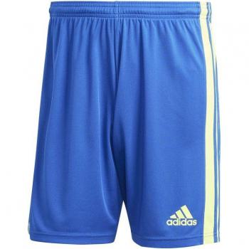 Pantalón corto de fútbol Adidas Squad 21 para hombre, color azul, talla XS